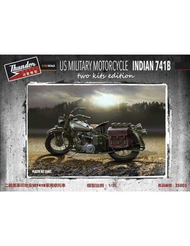 US Military Motorcycle Indian 741B (Two kits in box) 