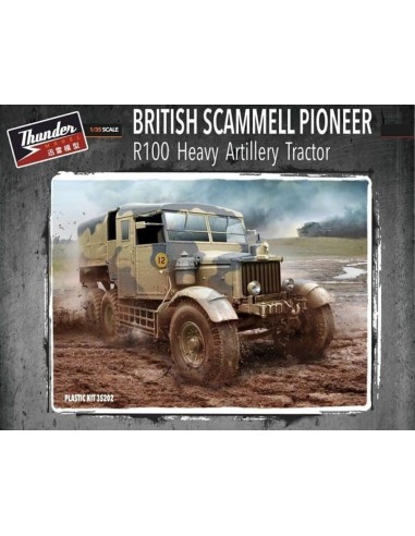 British Scammell Pioneer R100 artillery Tractor 