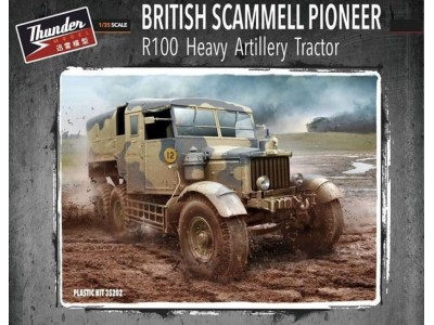 British Scammell Pioneer R100 artillery Tractor 