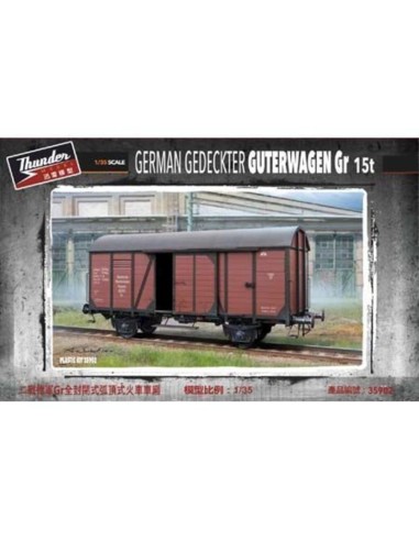 German Gedeckter Güterwagen Gr type 15t 