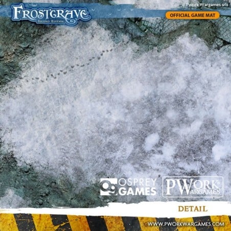 TAPIS DE JEU NEOPRENE FROSTGRAVE 3X6'