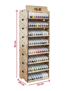 Plywood stand for paints  2