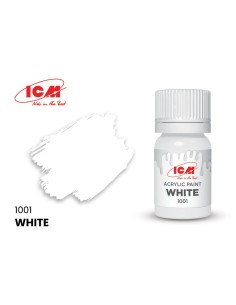 BASIC COLORS White bottle 12 ml 