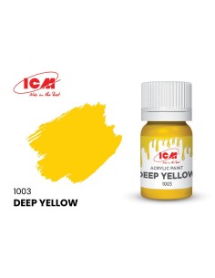 BASIC COLORS Deep Yellow bottle 12 ml 