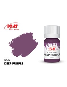 BASIC COLORS Deep Purple bottle 12 ml 