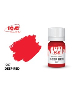 BASIC COLORS Deep Red bottle 12 ml 