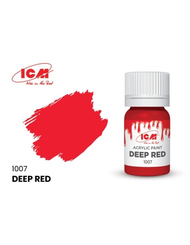 BASIC COLORS Deep Red bottle 12 ml 