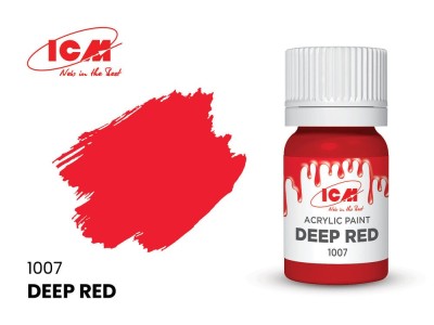 BASIC COLORS Deep Red bottle 12 ml 