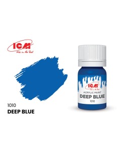 BASIC COLORS Deep Blue bottle 12 ml 