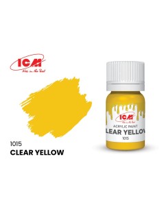 CLEAR COLORS Clear Yellow bottle 12 ml 