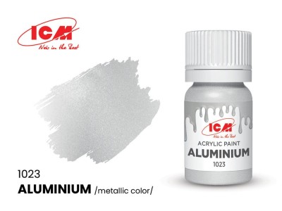 METALLIC COLORS Aluminium bottle 12 ml 