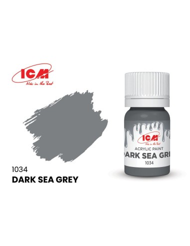 GREY Dark Sea Grey bottle 12 ml 