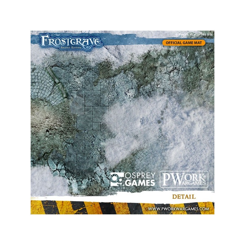 TAPIS DE JEU NEOPRENE FROSTGRAVE 3X6'