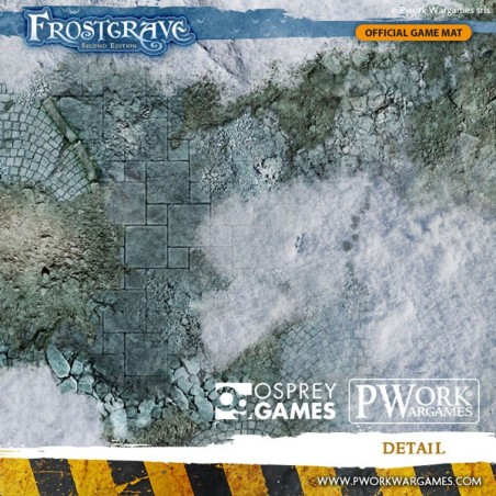 TAPIS DE JEU NEOPRENE FROSTGRAVE 3X6'
