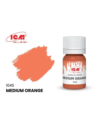 YELLOW Medium Orange bottle 12 ml 