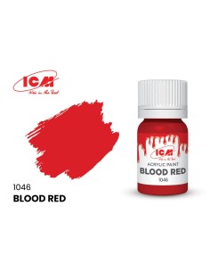 RED Blood Red bottle 12 ml 