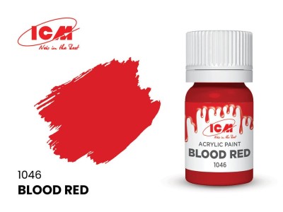 RED Blood Red bottle 12 ml 
