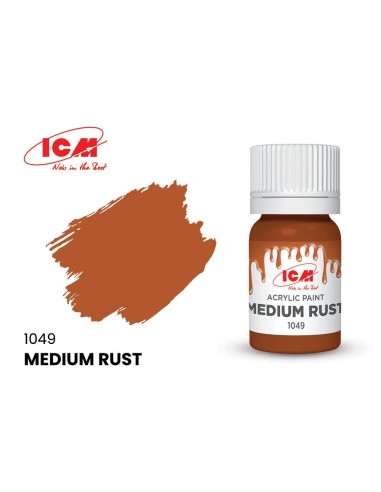 BROWN Medium Rust bottle 12 ml 