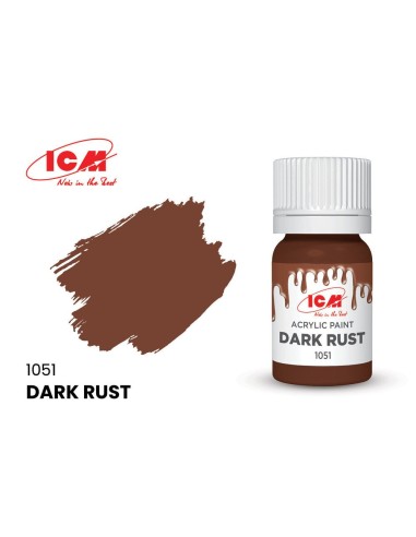 BROWN Dark Rust bottle 12 ml 