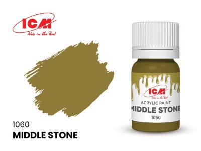 BROWN Middle Stone bottle 12 ml 