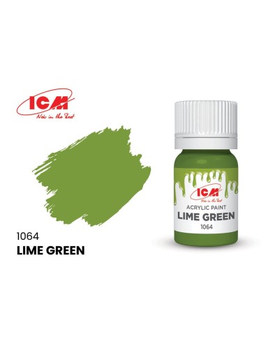 GREEN Lime Green bottle 12 ml 