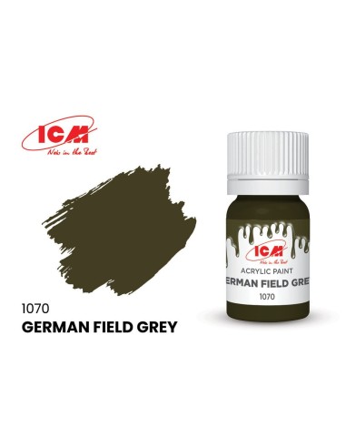 GREEN German Field Grey bottle 12 ml 