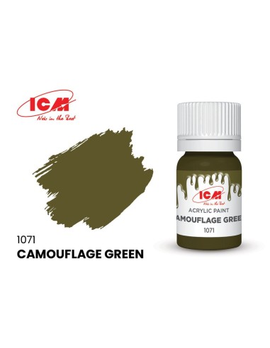 GREEN Camouflage Green bottle 12 ml 