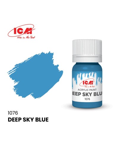 BLUE Deep Sky Blue bottle 12 ml 