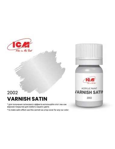 VARNISHES Varnish Satin bottle 12 ml 