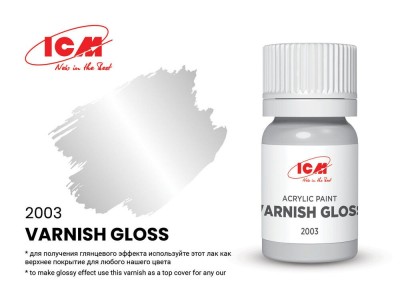 VARNISHES Varnish Gloss bottle 12 ml 