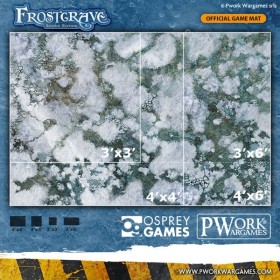 Tapis de jeu néoprène Frostgrave 4x6'