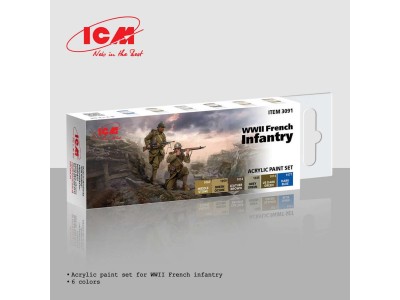 WWII French infantry 