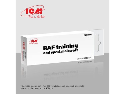 RAF training and special aircraft 
