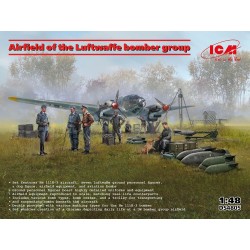 Airfield of the Luftwaffe bomber group 