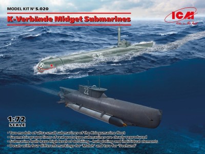 K-Verbände Midget Submarines ('Seehund' and 'Molch') 