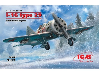 I-16 type 29, WWII Soviet Fighter 