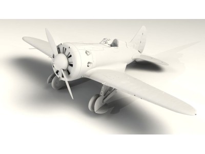 I-16 type 10, WWII Soviet Fighter 
