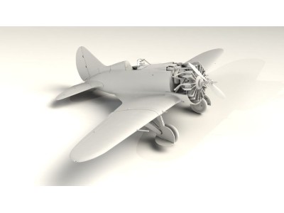 I-16 type 10, WWII Soviet Fighter 