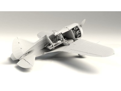 I-16 type 10, WWII Soviet Fighter 