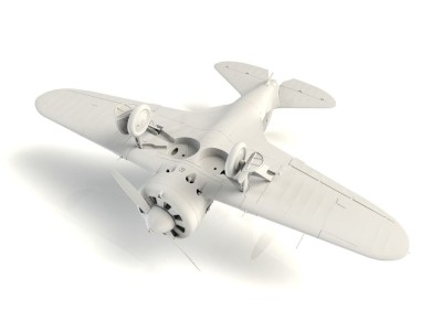 I-16 type 10, WWII Soviet Fighter 