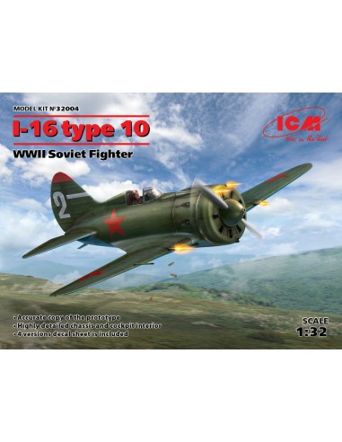I-16 type 10, WWII Soviet Fighter 
