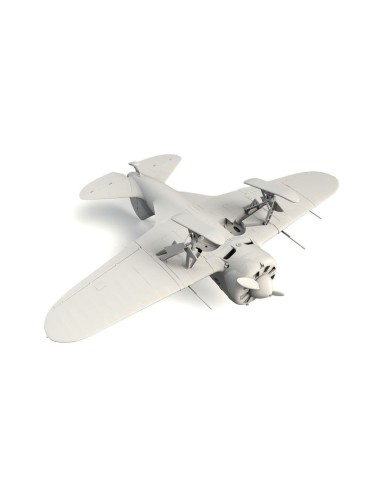 I-16 type 17, WWII Soviet Fighter 