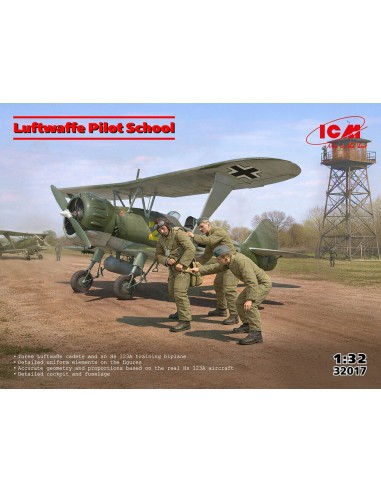Luftwaffe Pilot School (Hs 123A (late) with crew) 