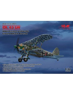 CR. 42 LW , WWII German Luftwaffe Ground Attack Aircraft 