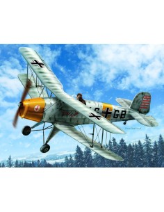Bücker Bü 131D,WWII German Training Aircraft(100% new molds) 
