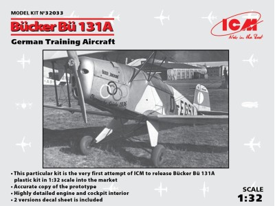 Bücker Bü 131A,German Training Aircraft 