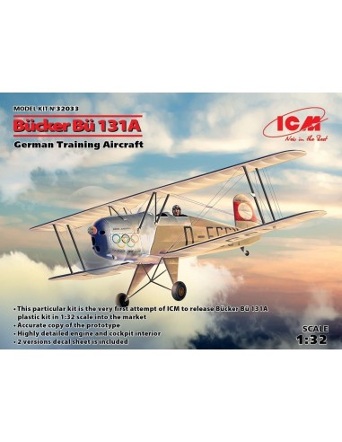 Bücker Bü 131A,German Training Aircraft 