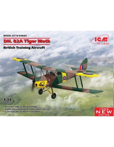 D.H. 82A Tiger Moth, British Training Aircraft 
