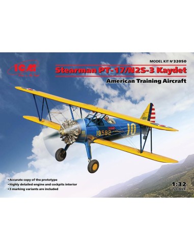Stearman PT-17/N2S-3 Kaydet , American Training Aircraft 