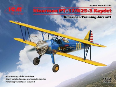 Stearman PT-17/N2S-3 Kaydet , American Training Aircraft 